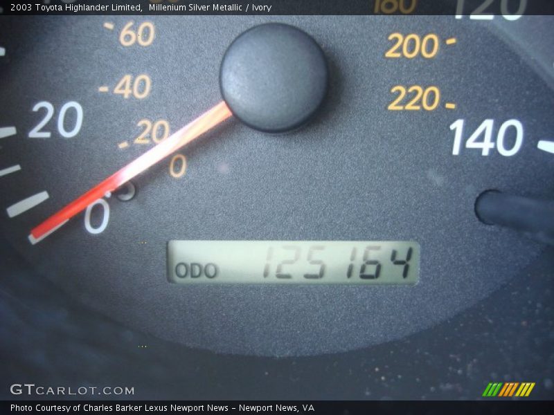 Millenium Silver Metallic / Ivory 2003 Toyota Highlander Limited