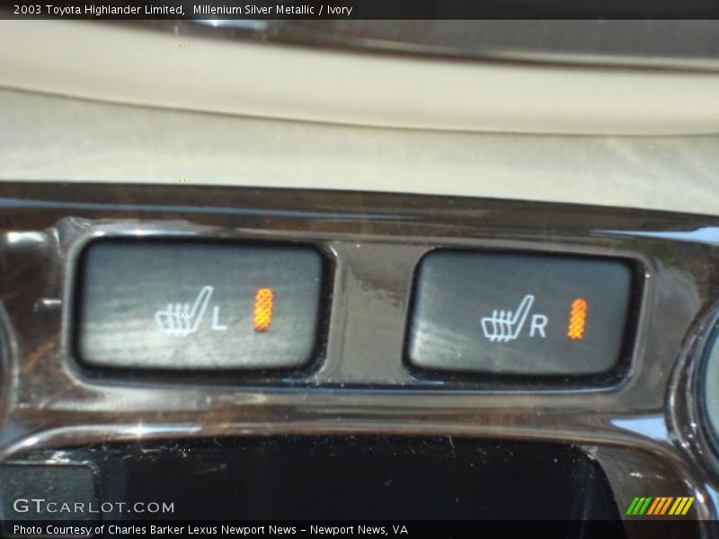 Millenium Silver Metallic / Ivory 2003 Toyota Highlander Limited