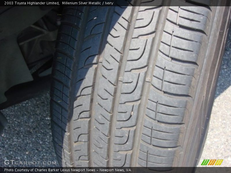 Millenium Silver Metallic / Ivory 2003 Toyota Highlander Limited