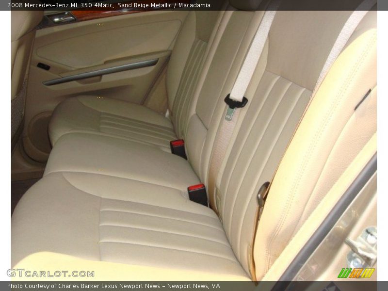 Sand Beige Metallic / Macadamia 2008 Mercedes-Benz ML 350 4Matic