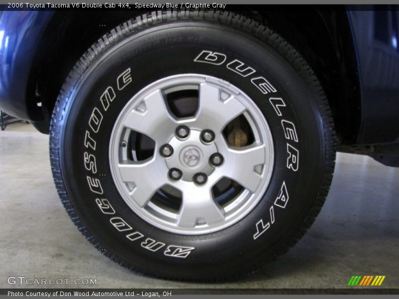 Speedway Blue / Graphite Gray 2006 Toyota Tacoma V6 Double Cab 4x4