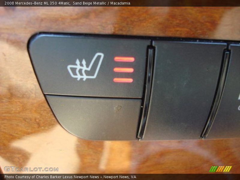 Sand Beige Metallic / Macadamia 2008 Mercedes-Benz ML 350 4Matic