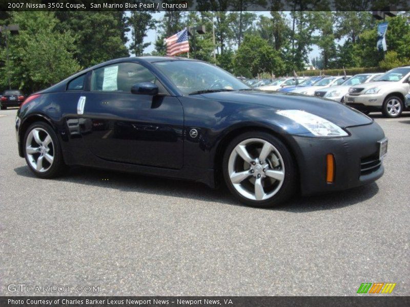  2007 350Z Coupe San Marino Blue Pearl