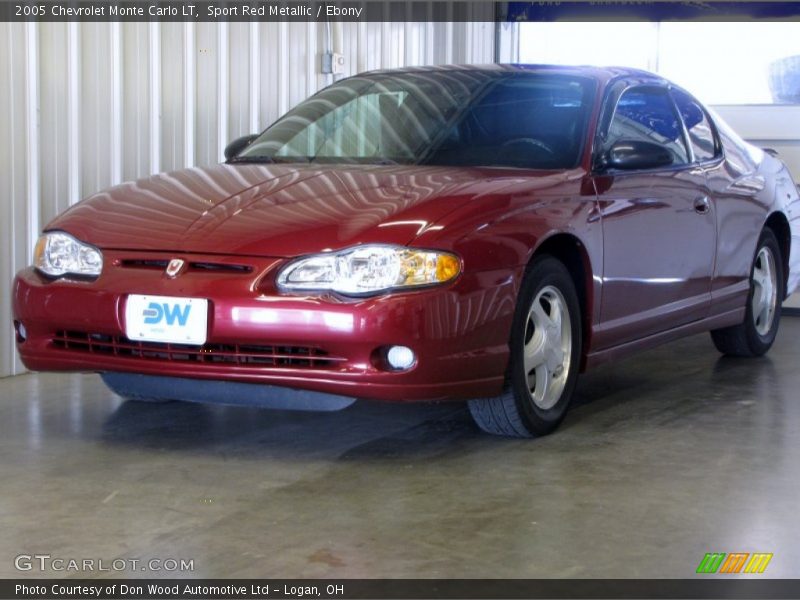 Sport Red Metallic / Ebony 2005 Chevrolet Monte Carlo LT