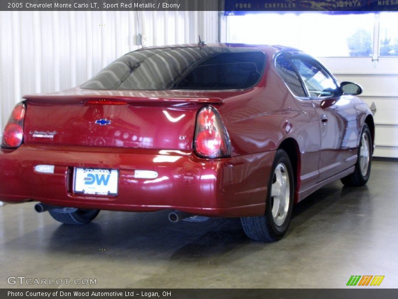 Sport Red Metallic / Ebony 2005 Chevrolet Monte Carlo LT