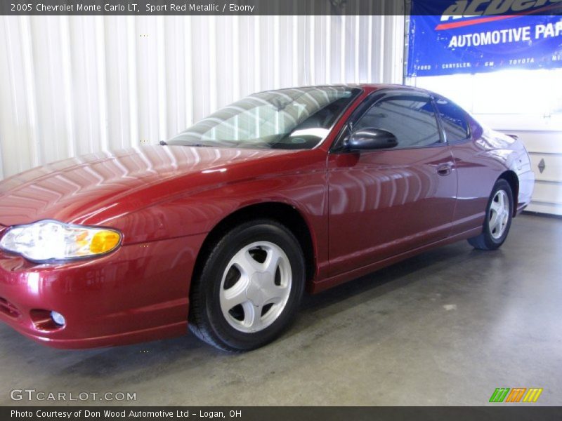 Sport Red Metallic / Ebony 2005 Chevrolet Monte Carlo LT