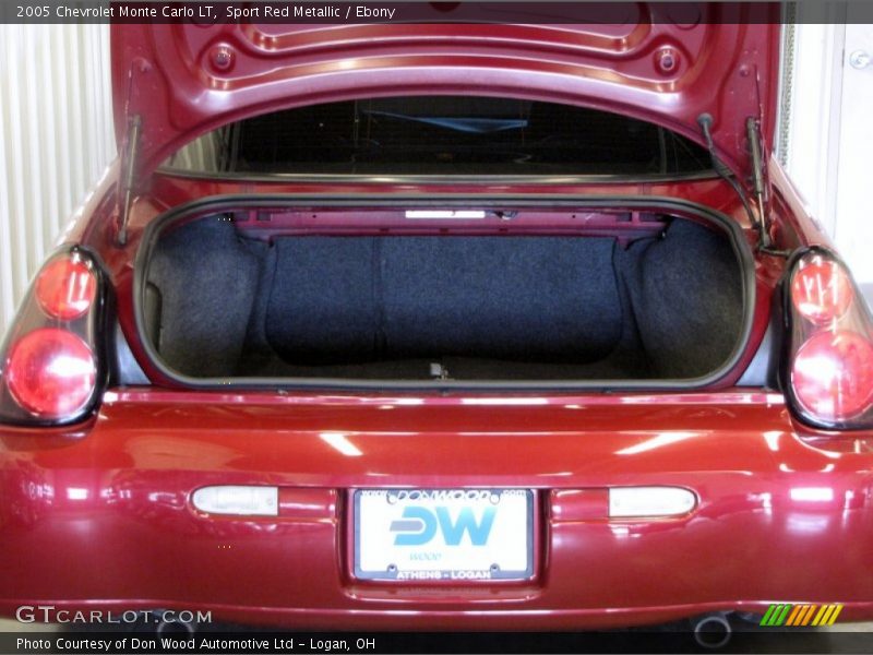 Sport Red Metallic / Ebony 2005 Chevrolet Monte Carlo LT