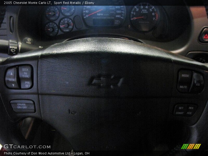 Sport Red Metallic / Ebony 2005 Chevrolet Monte Carlo LT