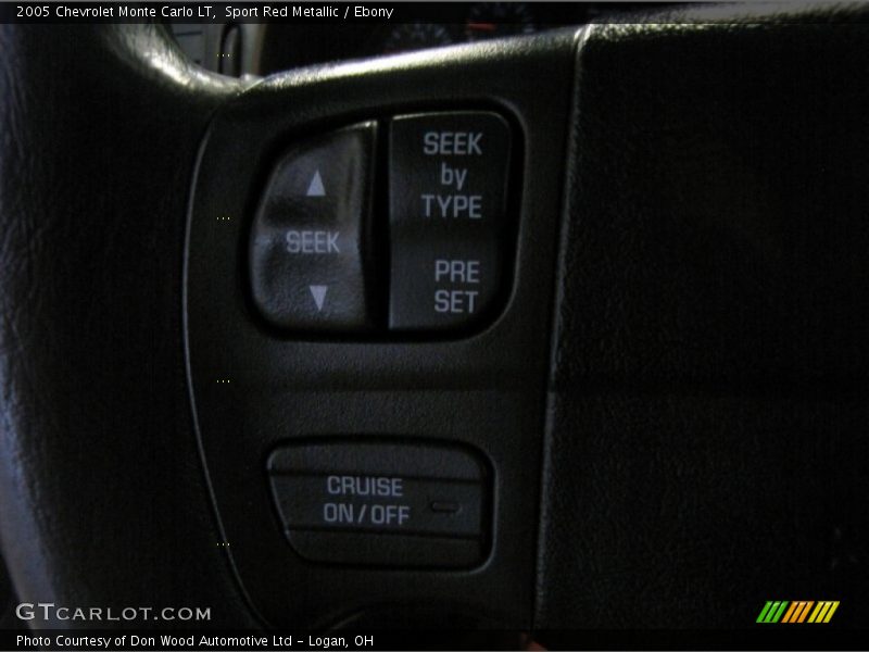 Sport Red Metallic / Ebony 2005 Chevrolet Monte Carlo LT