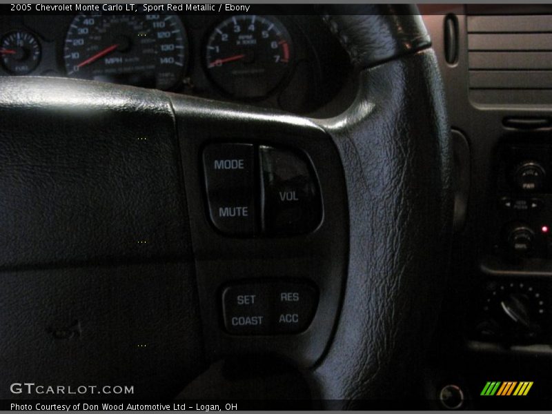 Sport Red Metallic / Ebony 2005 Chevrolet Monte Carlo LT