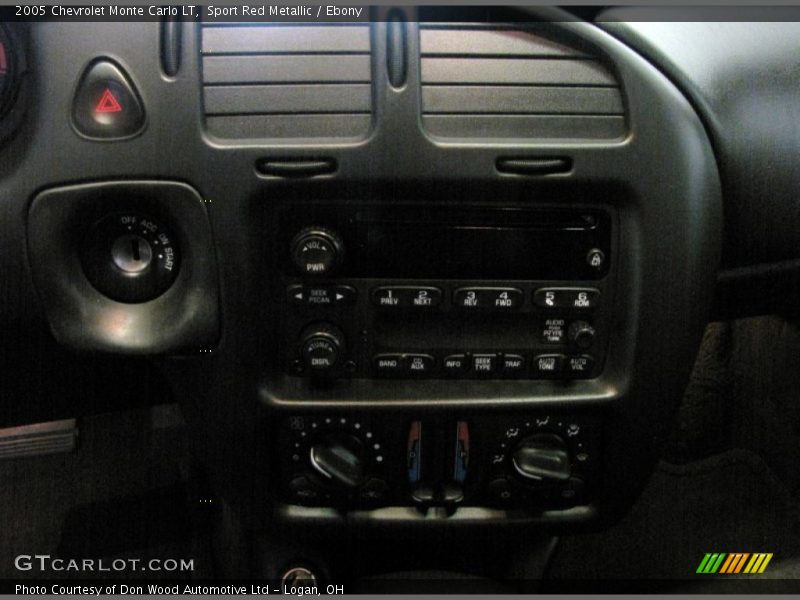 Sport Red Metallic / Ebony 2005 Chevrolet Monte Carlo LT
