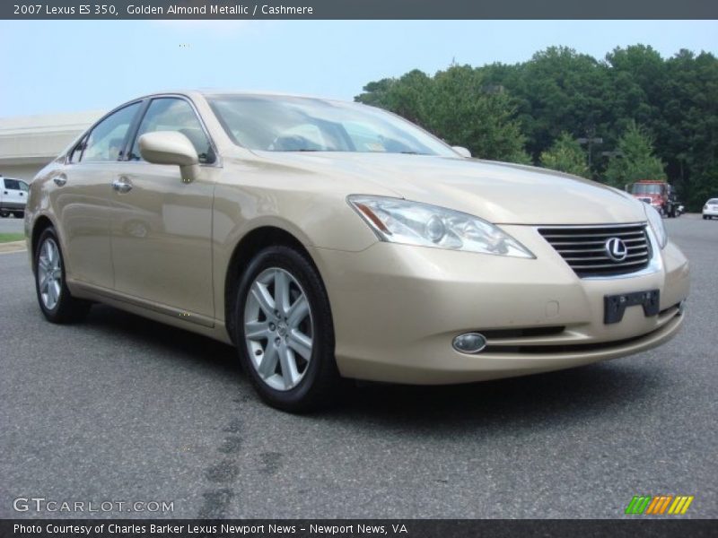 Golden Almond Metallic / Cashmere 2007 Lexus ES 350