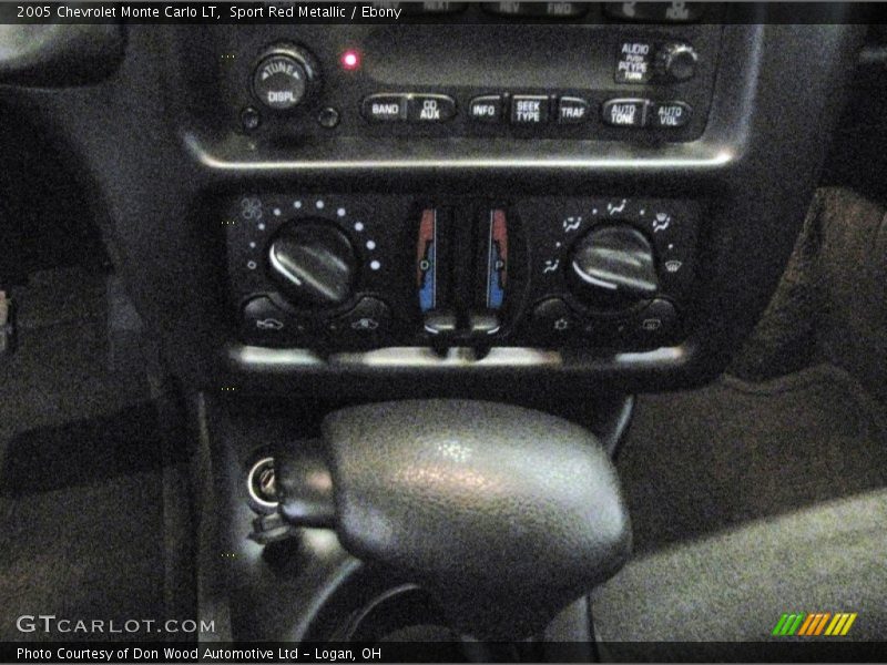 Sport Red Metallic / Ebony 2005 Chevrolet Monte Carlo LT