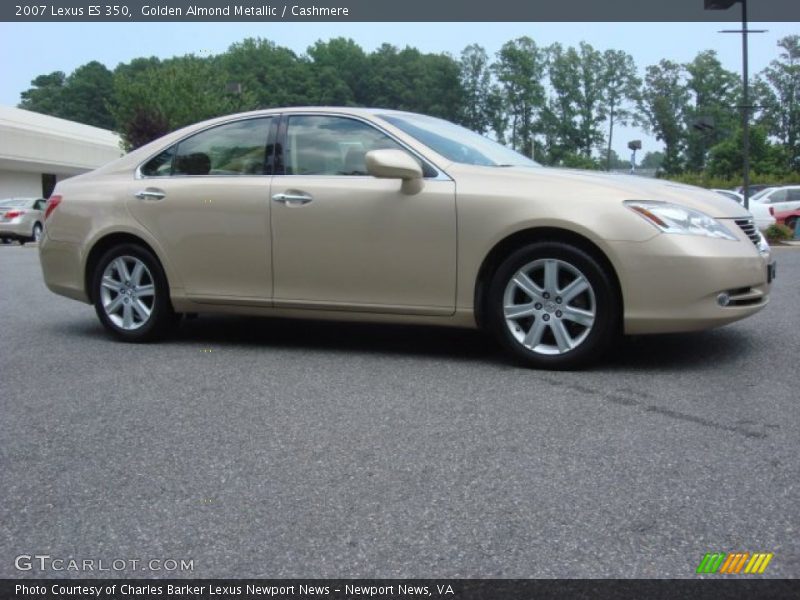 Golden Almond Metallic / Cashmere 2007 Lexus ES 350
