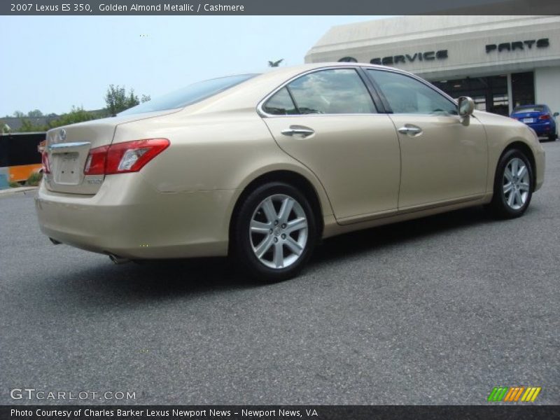 Golden Almond Metallic / Cashmere 2007 Lexus ES 350