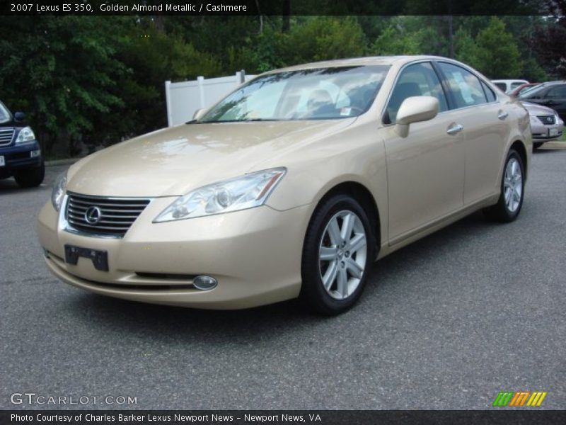 Golden Almond Metallic / Cashmere 2007 Lexus ES 350