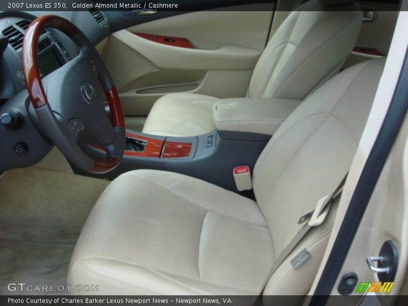Golden Almond Metallic / Cashmere 2007 Lexus ES 350