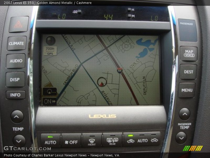 Golden Almond Metallic / Cashmere 2007 Lexus ES 350