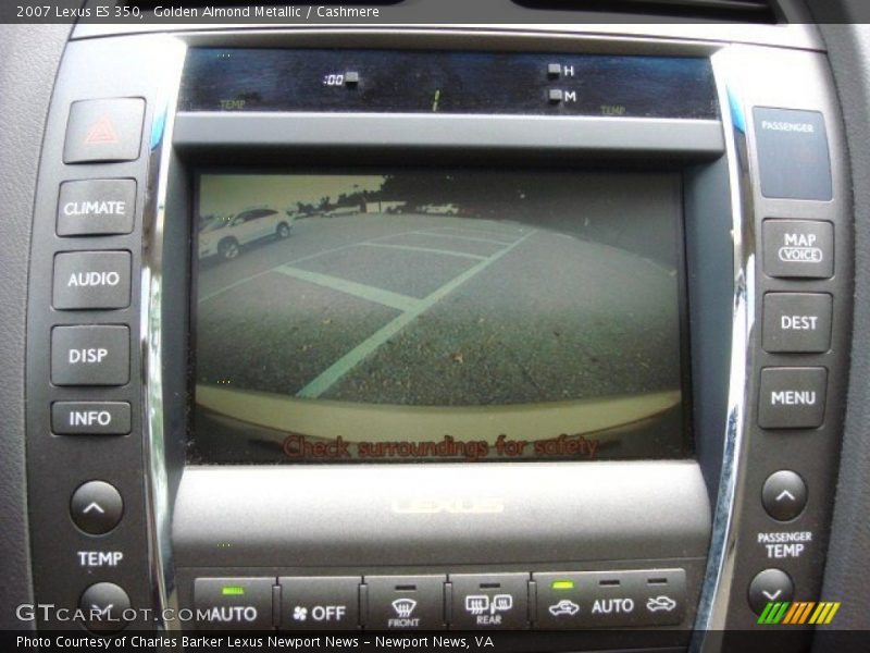 Golden Almond Metallic / Cashmere 2007 Lexus ES 350