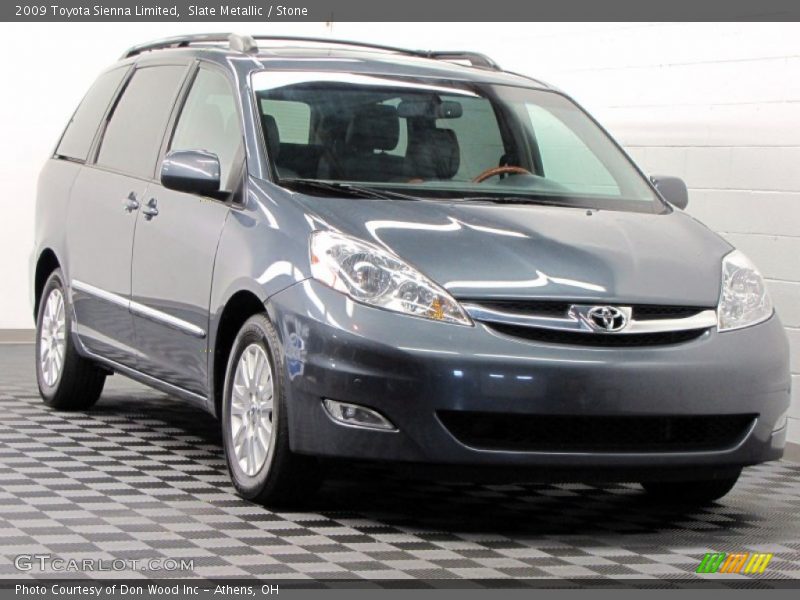 Slate Metallic / Stone 2009 Toyota Sienna Limited