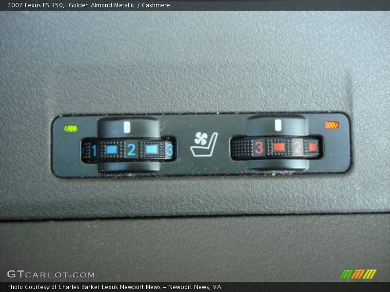 Golden Almond Metallic / Cashmere 2007 Lexus ES 350
