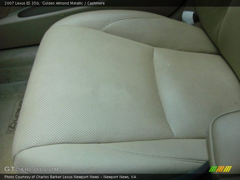 Golden Almond Metallic / Cashmere 2007 Lexus ES 350