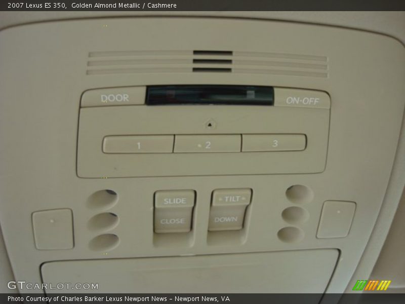 Golden Almond Metallic / Cashmere 2007 Lexus ES 350