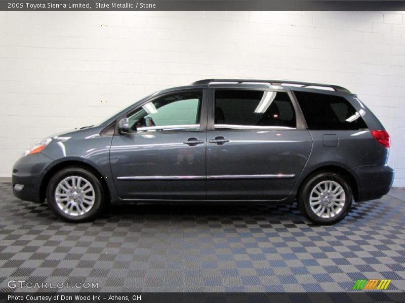 Slate Metallic / Stone 2009 Toyota Sienna Limited