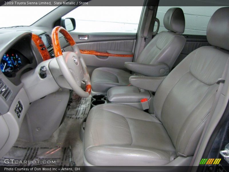 Slate Metallic / Stone 2009 Toyota Sienna Limited
