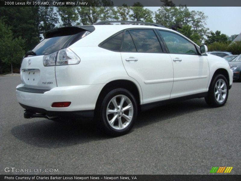Crystal White / Ivory 2008 Lexus RX 350 AWD