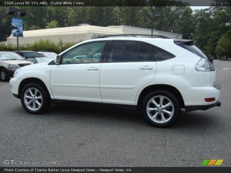 Crystal White / Ivory 2008 Lexus RX 350 AWD