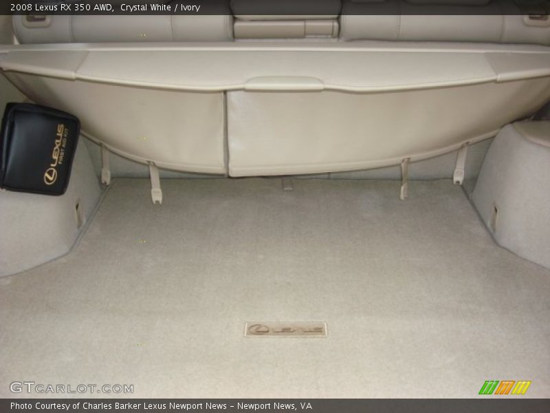 Crystal White / Ivory 2008 Lexus RX 350 AWD