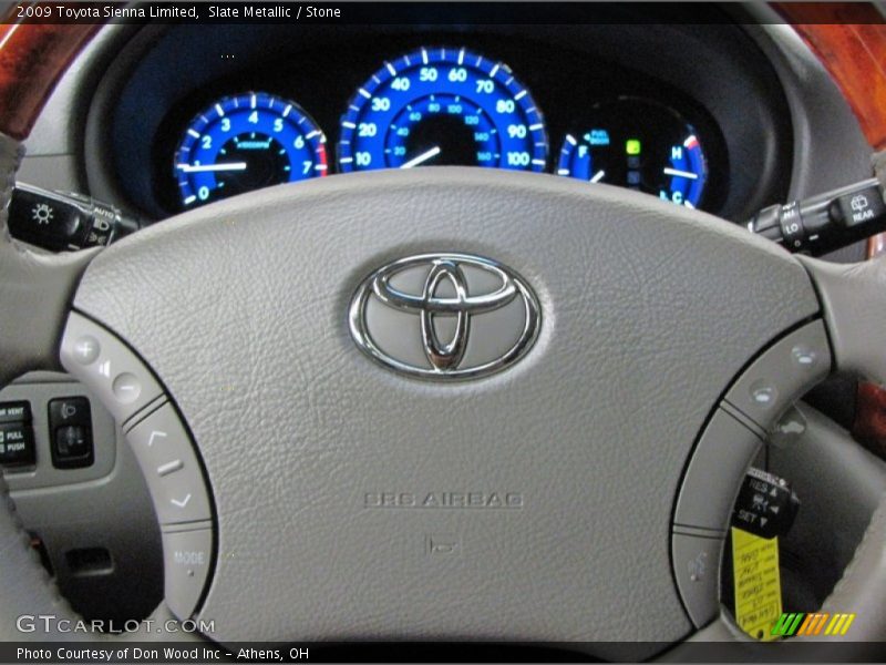 Slate Metallic / Stone 2009 Toyota Sienna Limited