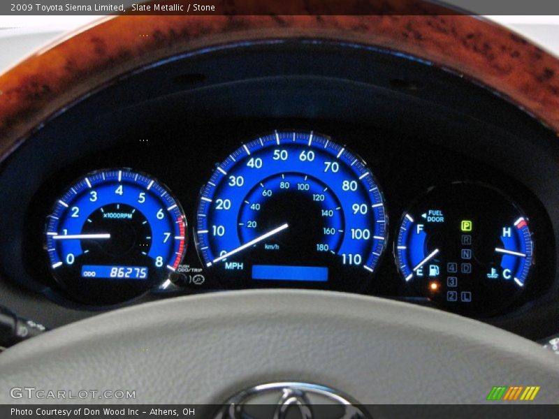 Slate Metallic / Stone 2009 Toyota Sienna Limited
