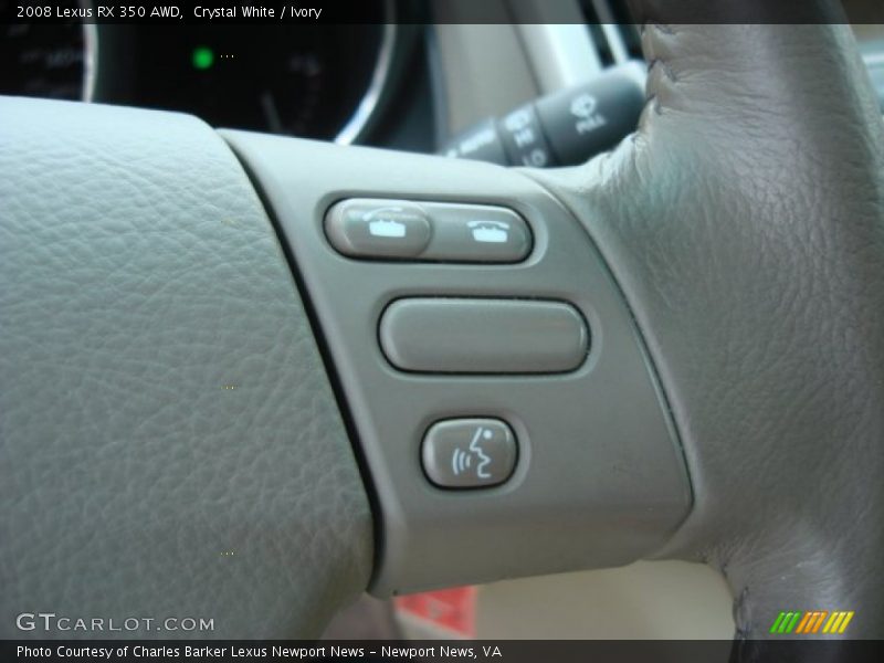 Crystal White / Ivory 2008 Lexus RX 350 AWD