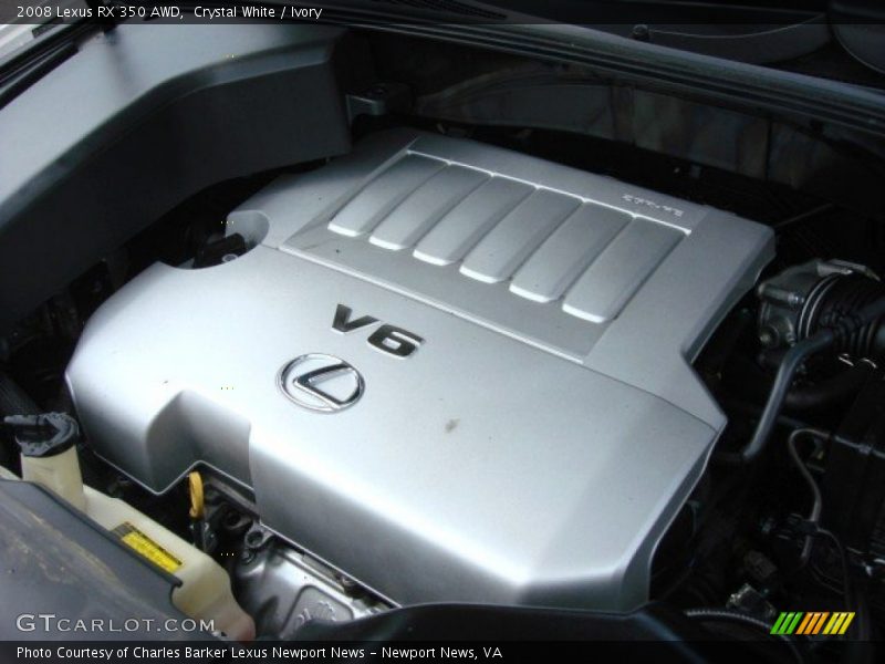 Crystal White / Ivory 2008 Lexus RX 350 AWD