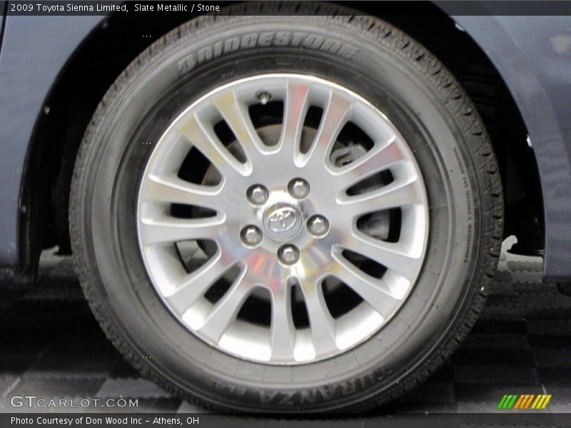 Slate Metallic / Stone 2009 Toyota Sienna Limited