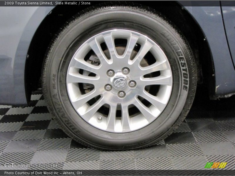Slate Metallic / Stone 2009 Toyota Sienna Limited