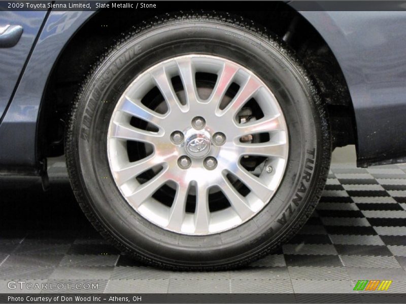 Slate Metallic / Stone 2009 Toyota Sienna Limited