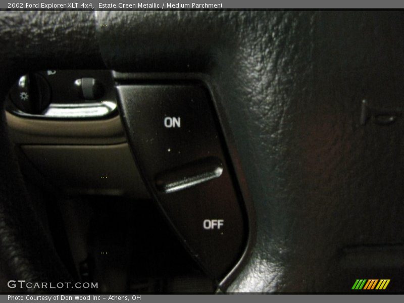 Estate Green Metallic / Medium Parchment 2002 Ford Explorer XLT 4x4