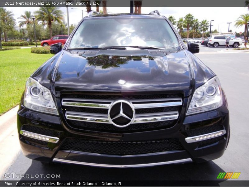 Black / Black 2012 Mercedes-Benz GL 450 4Matic