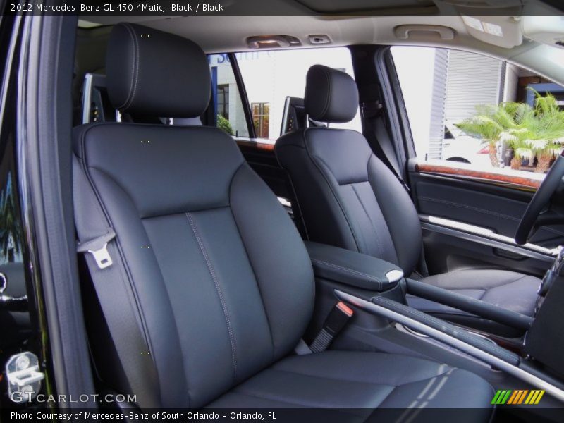  2012 GL 450 4Matic Black Interior