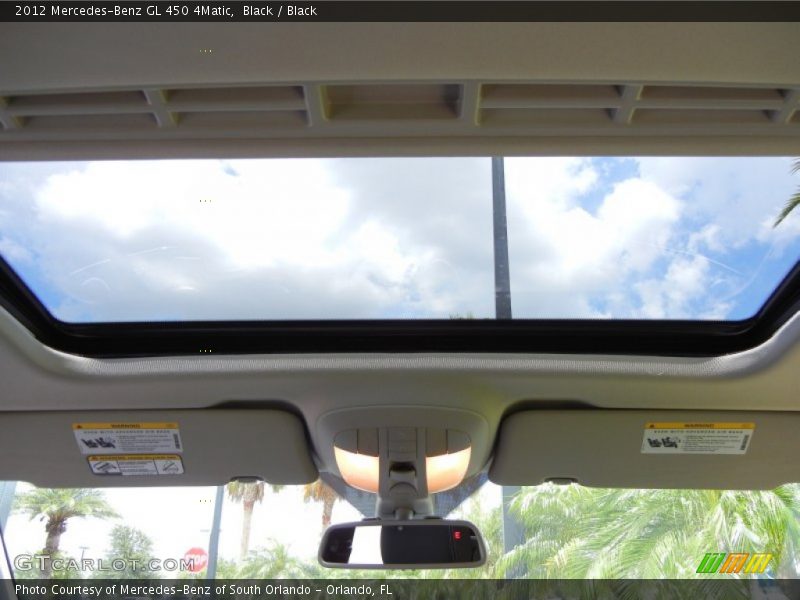 Black / Black 2012 Mercedes-Benz GL 450 4Matic