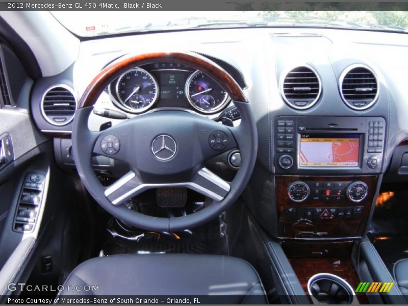 Black / Black 2012 Mercedes-Benz GL 450 4Matic