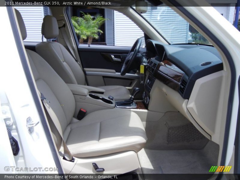 Arctic White / Almond/Black 2011 Mercedes-Benz GLK 350