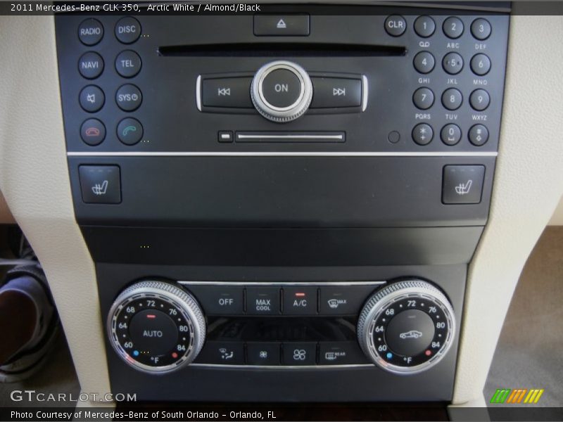 Arctic White / Almond/Black 2011 Mercedes-Benz GLK 350