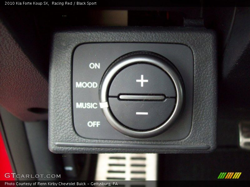 Racing Red / Black Sport 2010 Kia Forte Koup SX