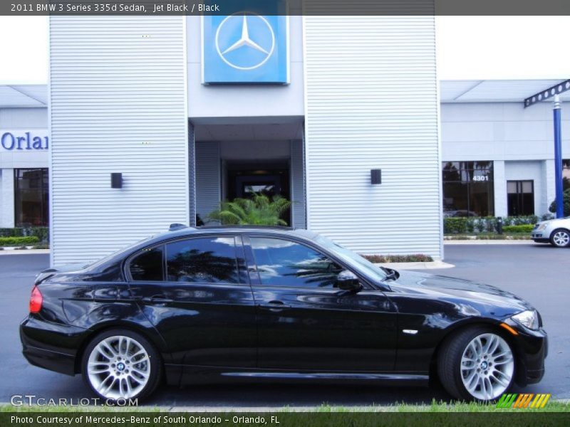 Jet Black / Black 2011 BMW 3 Series 335d Sedan