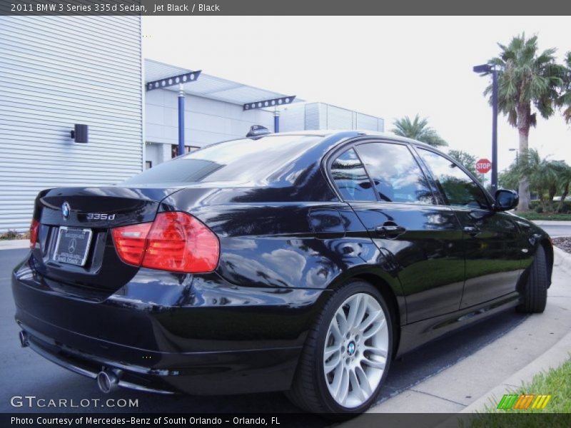 Jet Black / Black 2011 BMW 3 Series 335d Sedan