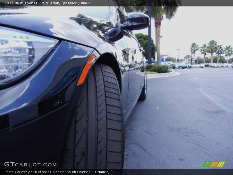 Jet Black / Black 2011 BMW 3 Series 335d Sedan